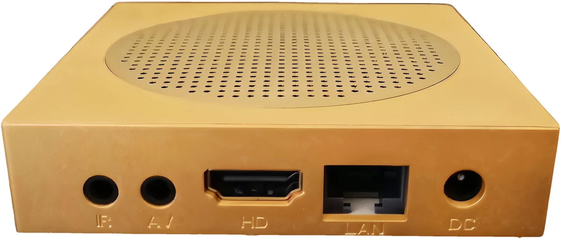 The Smart Stream TV box, back panel